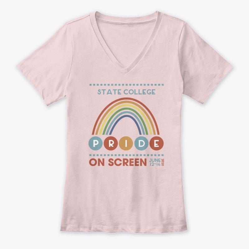 Pride on Screen V-Neck Tee (Women's)